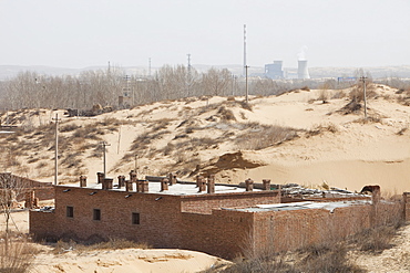 Ever drier conditions and creeping desertification in Shanxi province, China, Asia