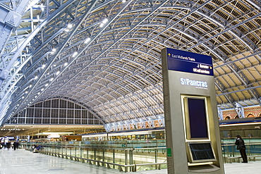 St. Pancras Railway Station, London, England, United Kingdom, Europe