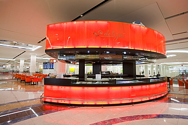 A cafe in Dubai's airport, United Arab Emirates, Middle East