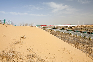 Ever drier conditions and creeping desertification in Shanxi province, China, Asia