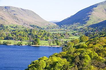 Grasmere from Loughrigg Terrace in the Lake District National Park, Cumbria, England, United Kingdom, Europe