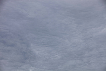 Patterns in cloud on an occluded front over the Lake District hills in Ambleside, Cumbria, England, United Kingdom, Europe