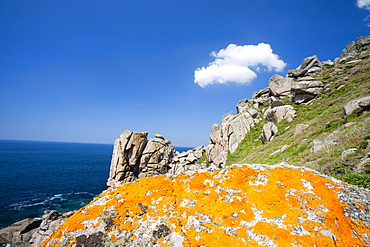 Cornish coastal scenery near Cape Cornwall, Cornwall,  United Kingdom