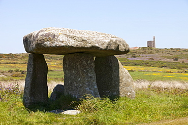 Lanyon Quoit near St. Just in West Cornwall, England, United Kingdom, Europe