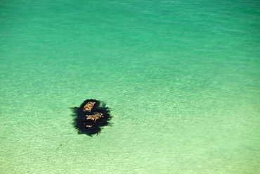 Aquamarine seas off the Cornish coast near Pendeen, Cornwall, England, United Kingdom, Europe