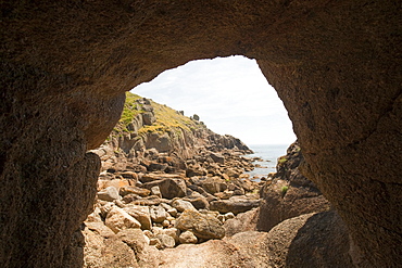 Porthgwarra in west Cornwall, England, United Kingdom, Europe