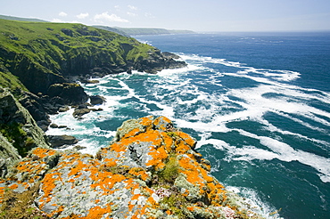 Coastal scenery near Zennor in Cornwall, England, United Kingdom, Europe