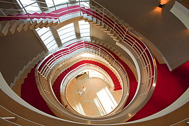 The art deco Midland Hotel, derelict for years but now completely modernised by the developer Urban Splash, Morecambe, Lancashire, England, United Kingdom, Europe