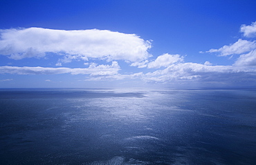 Cloud over the Irish sea, Scotland, United Kingdom, Europe