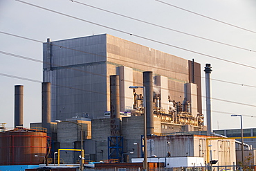 Heysham nuclear power station in Lancashire, England United Kingdom, Europe