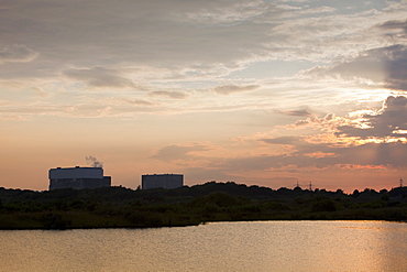 Heysham nuclear power station in Lancashire, England United Kingdom, Europe