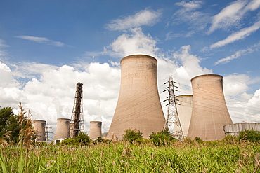 Fiddlers Ferry coal fired power station near Warrington, England, United Kingdom, Europe