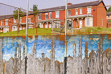 Housing in a Pakistani area of Blackburn, Lancashire, England, United Kingdom, Europe