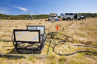 A scientific experiment by scientists from Sydney University, in the Snowy Mountains, New South Wales, Australia, Pacific