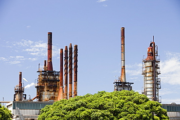 The Caltex oil refinery on the outskirts of Sydney, New South Wales, Australia, Pacific