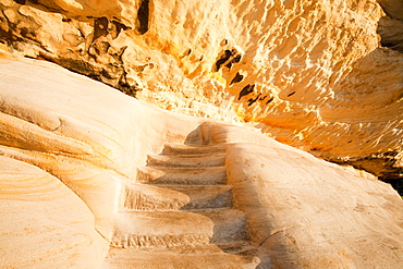 Steps cut into a Sandstone bluff in Sydney, New South Wales, Australia, Pacific