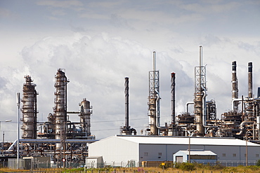 A petrochemical plant on Teeside, England, United Kingdom, Europe