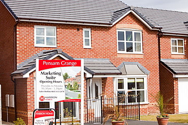 Pensarn Grange development on the outskirts of Towyn, North Wales, United Kingdom, Europe