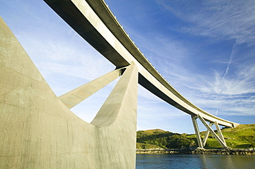 Kylesku Bridge in Assynt, Sutherland, Scotland, United Kingdom, Europe