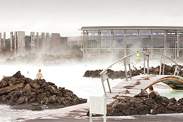 The Blue Lagoon near at Keflavik in Iceland, Polar Regions