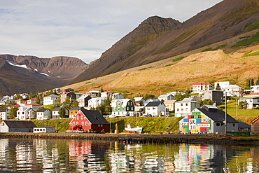 Iceland's most northerly town, Siglufjordur, Iceland, Polar Regions