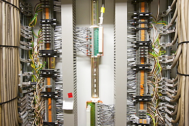 Control switches in Krafla geothermal power station, Iceland, Polar Regions