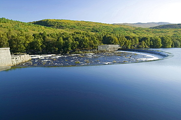 Achanalt hydro electric power station in Scotland, United Kingdom, Europe