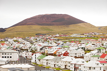 Heimaey town, on Heimaey in the Westmand Islands off Iceland's south coast, Iceland, Polar Regions