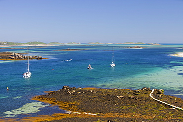 Tresco, one of the Scilly Isles, off South West Cornwall,, United Kingdom, Europe