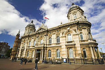 Hull Maritime Museum in Hull, Yorkshire, England, United Kingdom, Europe