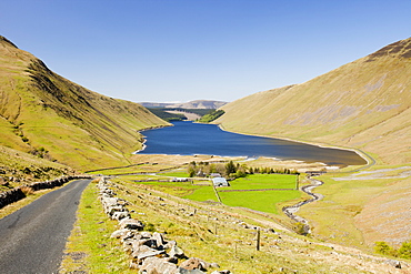 Talla Reservoir in the Scottish Southern Uplands, Scotland, United Kingdom, Europe