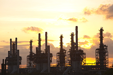 Petrochemical plant at Seal Sands on Teesside, England, United Kingdom, Europe