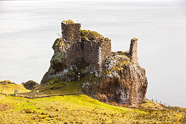 Brochel Castle on the Isle of Raasay, Scotland, United Kingdom, Europe