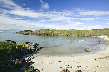 Oldshoremore Beach in Sutherland, Scotland, United Kingdom, Europe