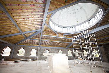 A new mosque being built in Keighley, West Yorkshire, Yorkshire, England, United Kingdom, Europe