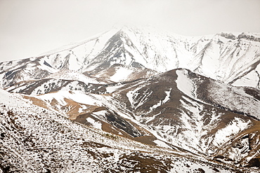 The Atlas mountains from the Col Du Tichka, at 2260 m, the highest road in Morocco, crosses the Atlas mountains, Morocco, North Africa, Africa