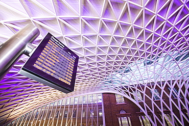 The new Kings Cross railway station, London, England, United Kingdom, Europe