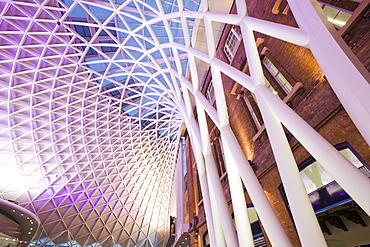 The new Kings Cross railway station, London, England, United Kingdom, Europe