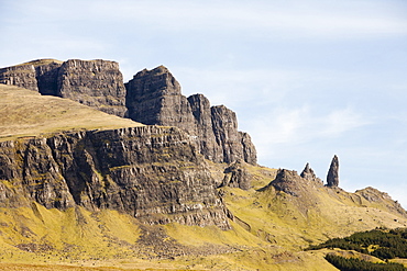 The Old Man of Storr on the Trotternish Peninsula, Isle of Skye, Scotland, United Kingdom, Europe