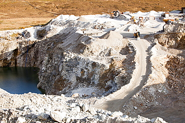 The Skye marble quarry at Torrin on the Strathaird Peninsula, Isle of Skye, Scotland, United Kingdom, Europe