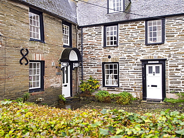 Raleigh Cottage, the former house of Sir Walter Raleigh in Padstow, Cornwall, England, United Kingdom, Europe