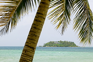 Wadigi island a private island off Malolo island, Fiji, Pacific