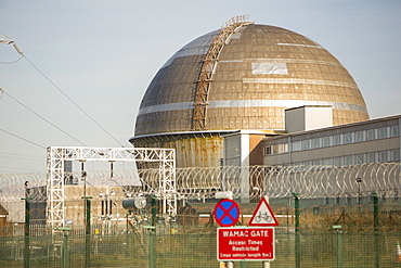 Sellafield nuclear power station near Seascale in West Cumbria, England, United Kingdom, Europe