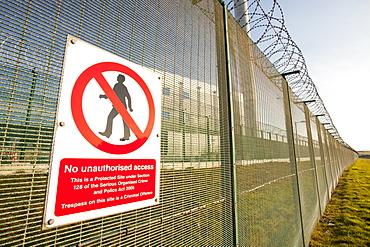 Sellafield nuclear power station near Seascale in West Cumbria, England, United Kingdom, Europe