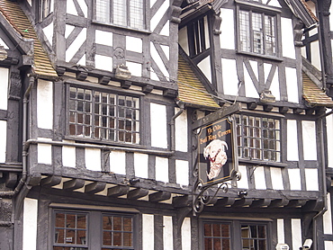 Ye Olde Bull Ring Tavern, Ludlow, Shropshire, England, United Kingdom, Europe