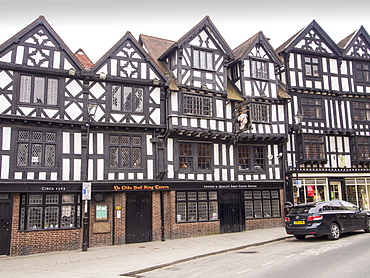 Ye Olde Bull Ring Tavern, Ludlow, Shropshire, England, United Kingdom, Europe