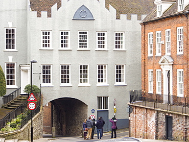 The Broad Gate, an ancient entrance to Ludlow, Shropshire, England, United Kingdom, Europe