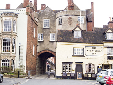 The Broad Gate, an ancient entrance to Ludlow, Shropshire, England, United Kingdom, Europe