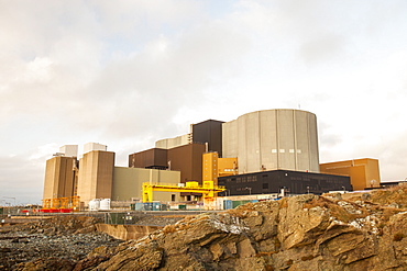 Wylfa nuclear power station on Anglesey, Wales, United Kingdom, Europe