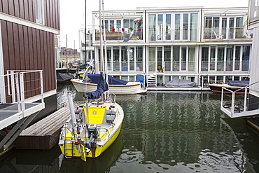 Ijburg, a suburb of Amsterdam, Netherlands, Europe